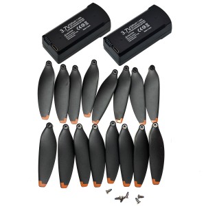 Lot de 4 Hélices de Rechange Silencieuses pour Drone