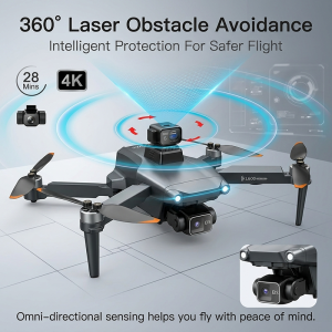 Drone GPS Longue Portée 5KM avec Caméra 4K