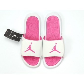 Air Jordan Hydro IV - Nike Jordan Claquette/Sandals Pink Blance Pour Femme