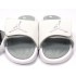 Nike Air Jordan Hydro IV Pantoufle - Autocollants magiques Sandals Blanc/argent Pas Cher Pour Homme Femme