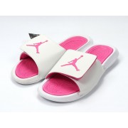 Air Jordan Hydro IV - Nike Jordan Claquette/Sandals Pink blanche Pour Femme