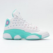 Air Jordan 13 Retro 439358-100 Aurora Green Chaussures Jordan Basket Pas Cher Pour Femme