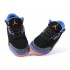 Air Jordan 3 Retro - Basket Jordan Pas Cher Chaussure Pour Petit Garcon Gris/Noir/Bleu