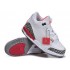 Air Jordan 3 Retro - Basket Jordan Pas Cher Chaussure Pour Petit Garcon Noir/Blanc/Rouge