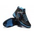 Air Jordan 12 Retro Chaussures Jordan Basket Pour Homme Noir/Bleu