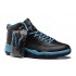 Air Jordan 12 Retro Chaussures Jordan Basket Pour Homme Noir/Bleu