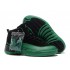 Air Jordan 12 Retro Chaussures Jordan Basket Pour Homme Noir/Vert