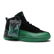 Air Jordan 12 Retro Chaussures Jordan Basket Pour Homme Noir/Vert