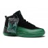 Air Jordan 12 Retro Chaussures Jordan Basket Pour Homme Noir/Vert