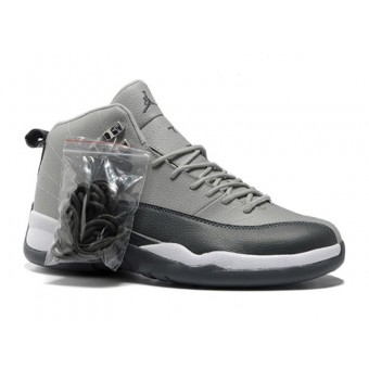 Air Jordan 12 Retro Chaussures Jordan Basket Pour Homme Gris/Argent