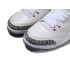 Air Jordan 3 Retro - Basket Jordan Pas Cher Chaussure Pour Femme Blanc/Gris