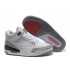 Air Jordan 3 Retro - Basket Jordan Pas Cher Chaussure Pour Femme Blanc/Gris