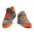 Air Jordan 3 Retro - Jordan Basket Pas Cher Chaussure Pour Femme Anti-fourrure/Gris/Orange