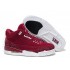 Air Jordan 3 Retro - Jordan Basket Pas Cher Chaussure Pour Femme Anti-fourrure/Rouge/Blanc