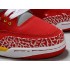 Air Jordan 3 Retro - Basket Jordan Chaussures Pas Cher Pour Homme Rouge/Gris/Jaune