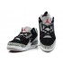 Air Jordan 3 Retro - Basket Jordan Anti-Fourrure Chaussures Pas Cher Pour Homme Noir/Gris