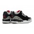 Air Jordan 3 Retro - Basket Jordan Anti-Fourrure Chaussures Pas Cher Pour Homme Noir/Gris