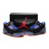 Air Jordan 3 Retro - Basket Jordan Anti-Fourrure Chaussures Pas Cher Pour Homme Noir/Bleu/Orange