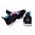 Air Jordan 4 Retro Anti-Fourrure Chaussures Jordan Pas Cher Pour Femme Noir/Pink/Blanc