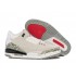 Air Jordan 3 Retro - Basket Jordan Anti-Fourrure Chaussures Pas Cher Pour Homme Beige/Rouge