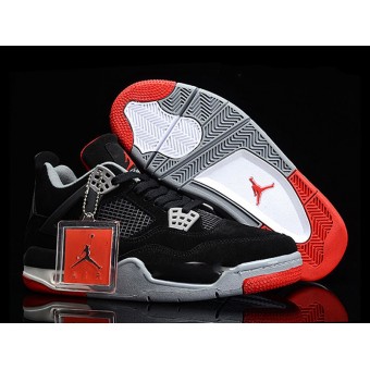 Air Jordan 4 Retro Anti-fourrure - Nike Jordan Pas Cher Chaussure Pour Homme