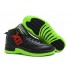 Air Jordan 12/XII Retro 2013 - Black/Neon Green Collection Chaussures Jordan Pour Homme