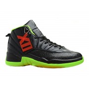 Air Jordan 12/XII Retro 2013 - Black/Neon Green Collection Chaussures Jordan Pour Homme