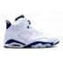 Air Jordan 6 Rétro Blanc Marine Midnight136038-141