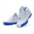 Air Jordan 18 Blanc / Sport royale 305869-101