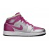 Air Jordan I/AJ1 Mid (GS) - Nike Air Jordan Baskets Pas Cher Chaussure Pour Femme/Fille