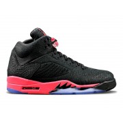 Nike Air Jordan V 5 3LAB5 infrarouge Noir Rouge(599581-010)