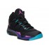 Jordan Super.Fly 2/II GS - Chaussure Baskets Nike Air Jordan Pas Cher Pour Femme/Enfant Bleu Noir