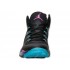 Jordan Super.Fly 2/II GS - Chaussure Baskets Nike Air Jordan Pas Cher Pour Femme/Enfant Bleu Noir