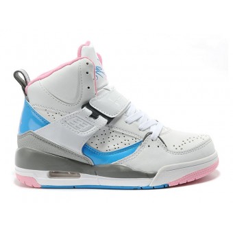 Jordan Flight 45 High GS - Chaussure Nike Air Jordan Baskets Pas Cher Pour Femme/Fille